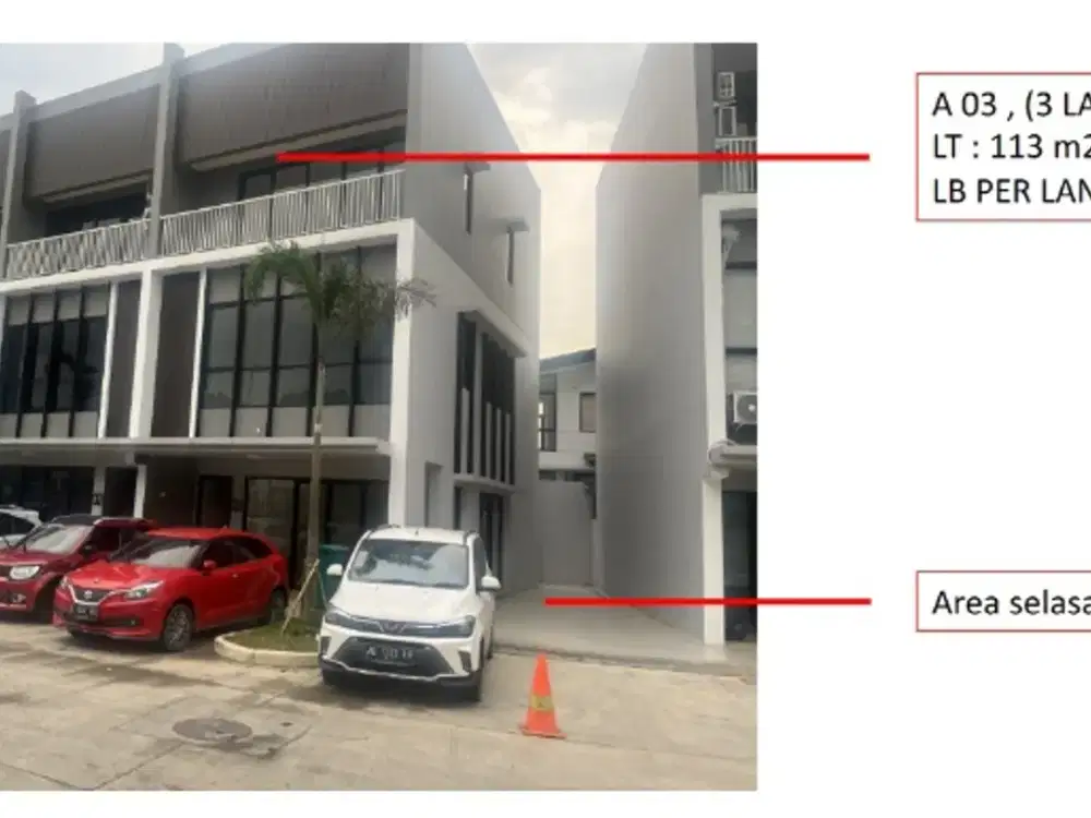 Disewakan Ruko Uptown Lippo Cikarang