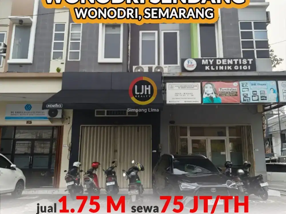 Dijual Ruko Strategis Cocok untuk Usaha atau Kantor