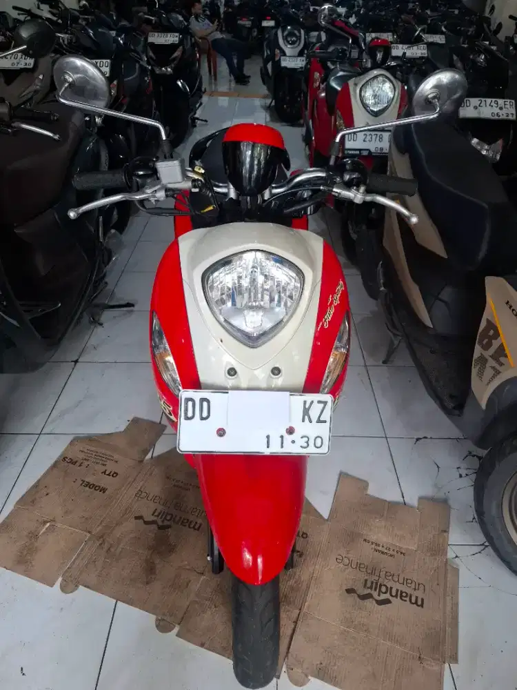 Yamaha fino sporty 125cc 2020 merah putih