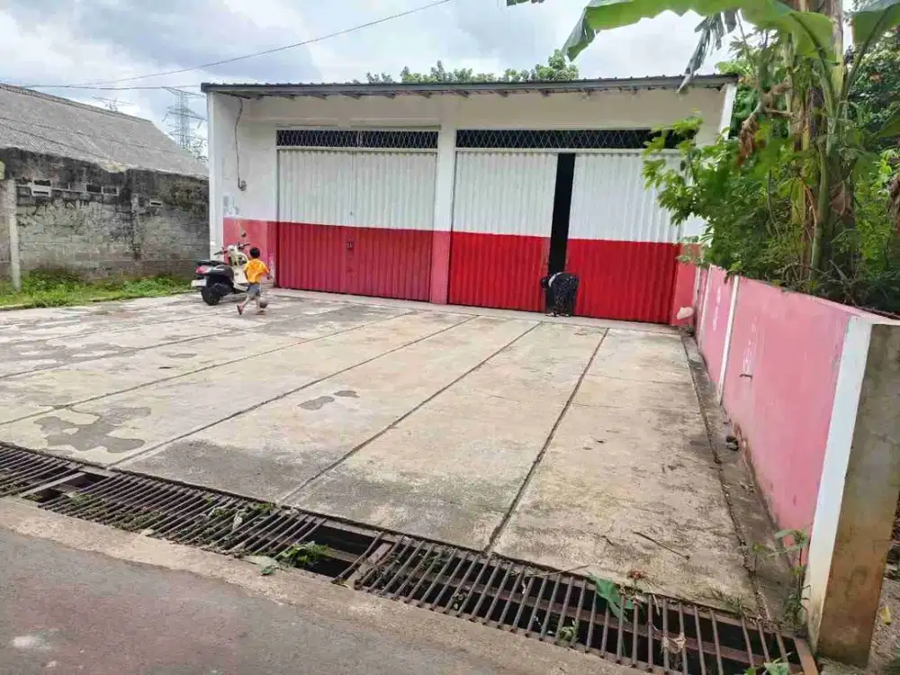 Dijual Cepat Tanah dan Bangunan Bisa untuk Gudang Ruko Kios atau Toko Sembako Minimarket