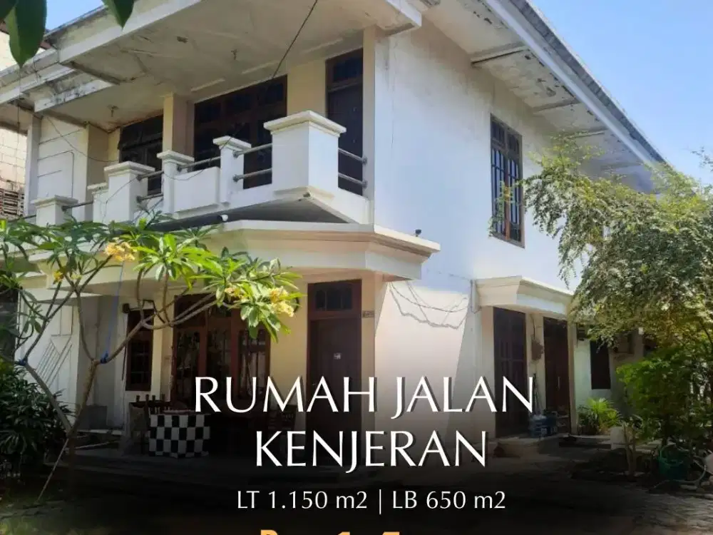 Rumah Luas dan Strategis Hitung Tanah No Jalan Kenjeran Surabaya