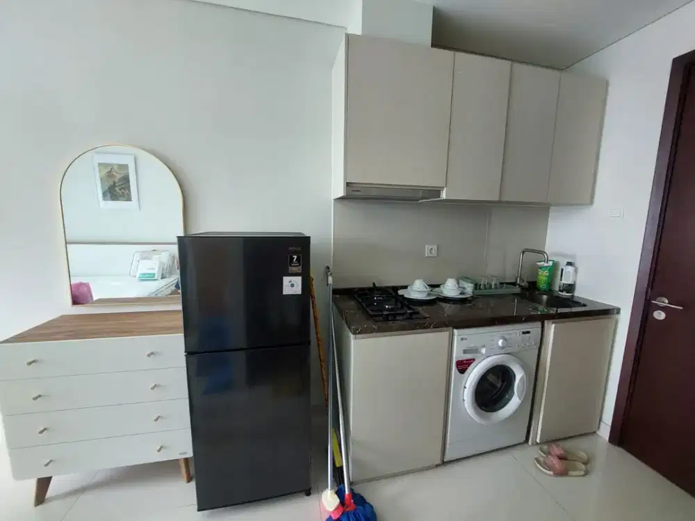 Apartemen Puri Mansion Type Studio Tower Amethyst Full Furnished