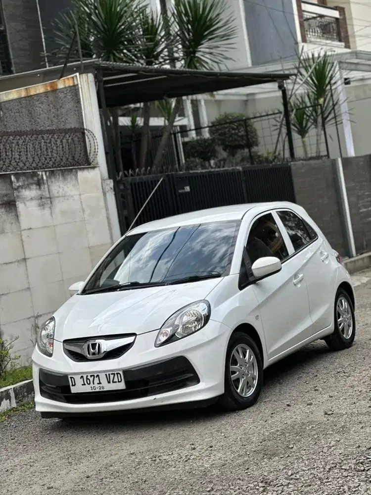 Honda Brio E CBU 1.3 Matic 2013 / 2014 Km 82rb Full Record Tdp 13 Jt