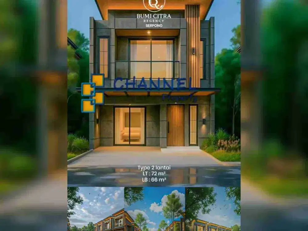 Jual Rumah Modern 2 Lantai Bumi Citra Regency Gunung Sindur, St