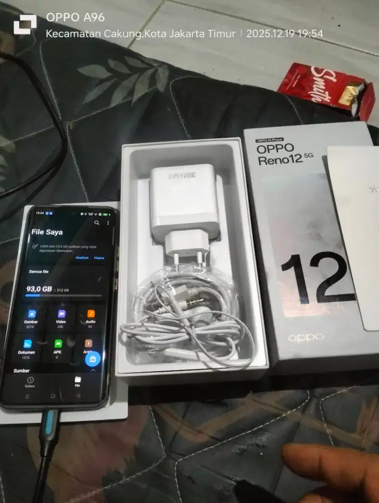 Hp Oppo Reno 12 5G fullset 12/512 G