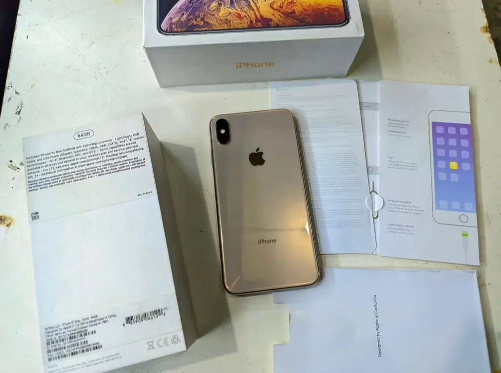 iphone xsmax 64gb all operator lengkap