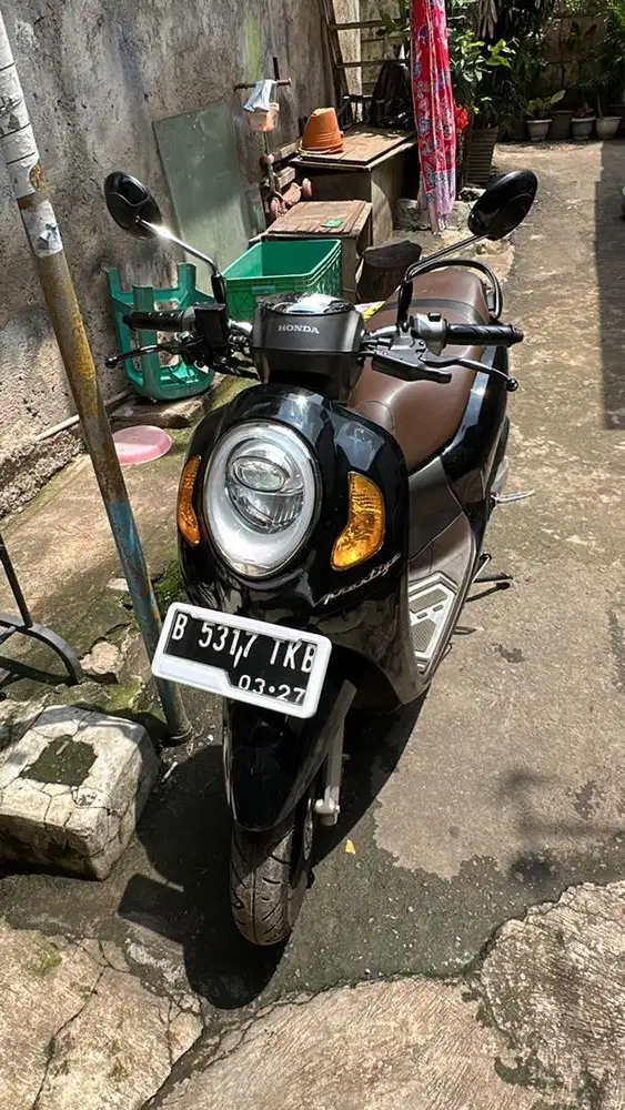 Motor Honda Scoopy Prestige 2022 kunci keyless Ban Donat original