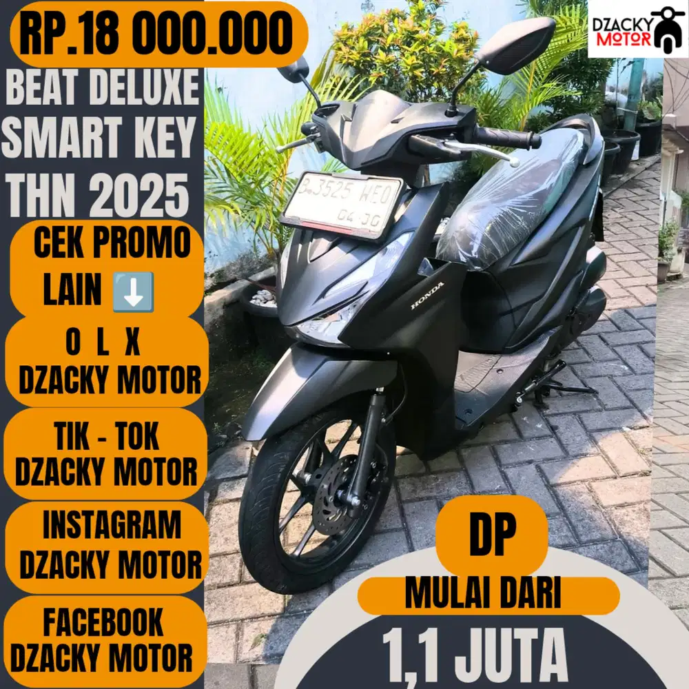 BEAT DELUXE SMARTKEY 2025 SECOND LIKE NEW