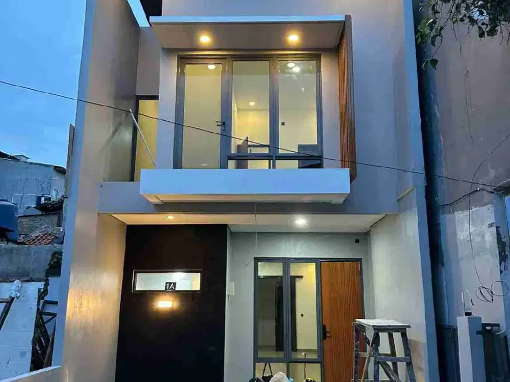 di jual rumah baru dlm komplek di pasar minggu jaksel