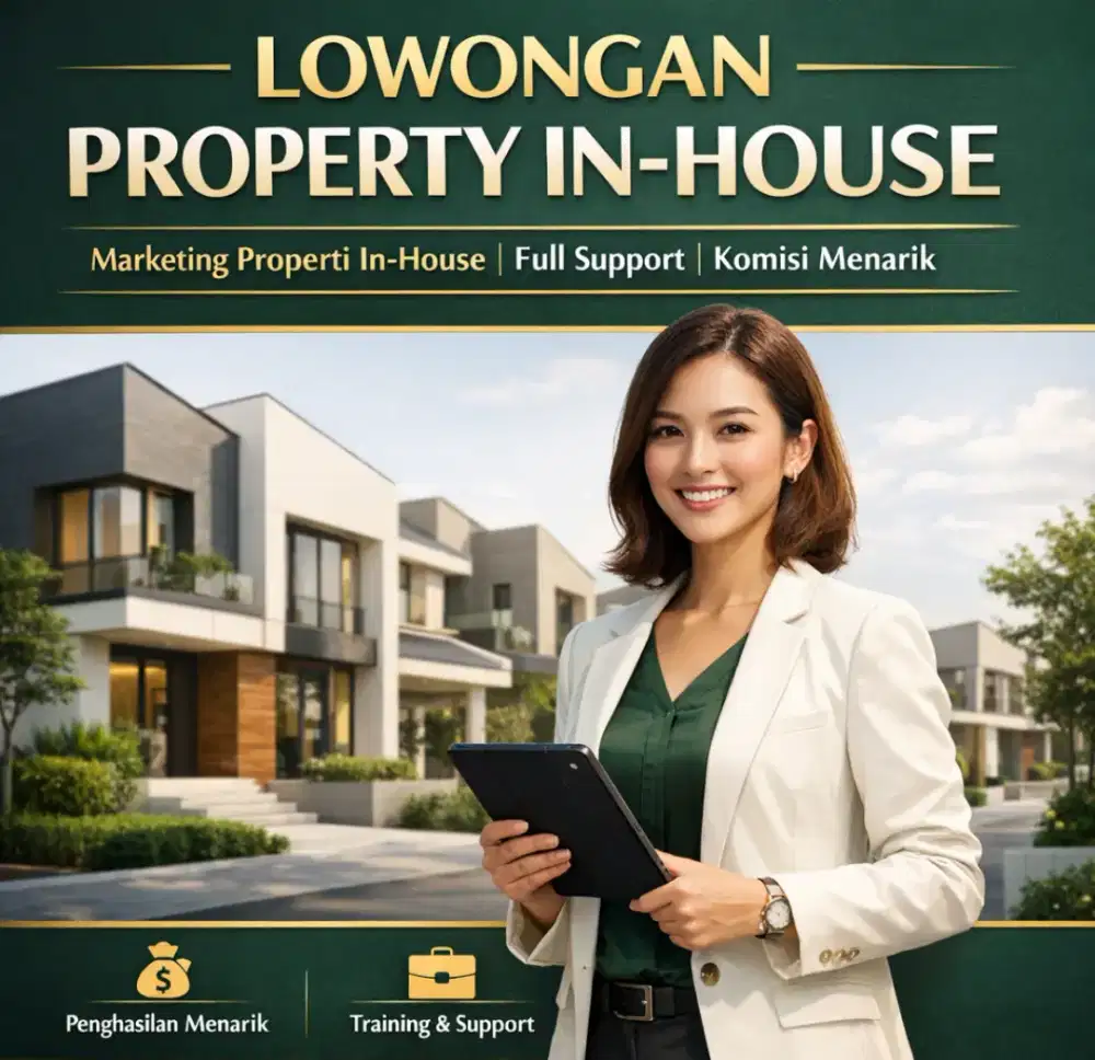 Dibutuhkan marketing Property area Sukodono