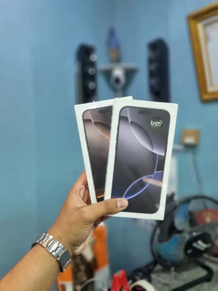 IPhone 16 Pro Max 256GB Ibox New Segel Garansi Resmi 100%