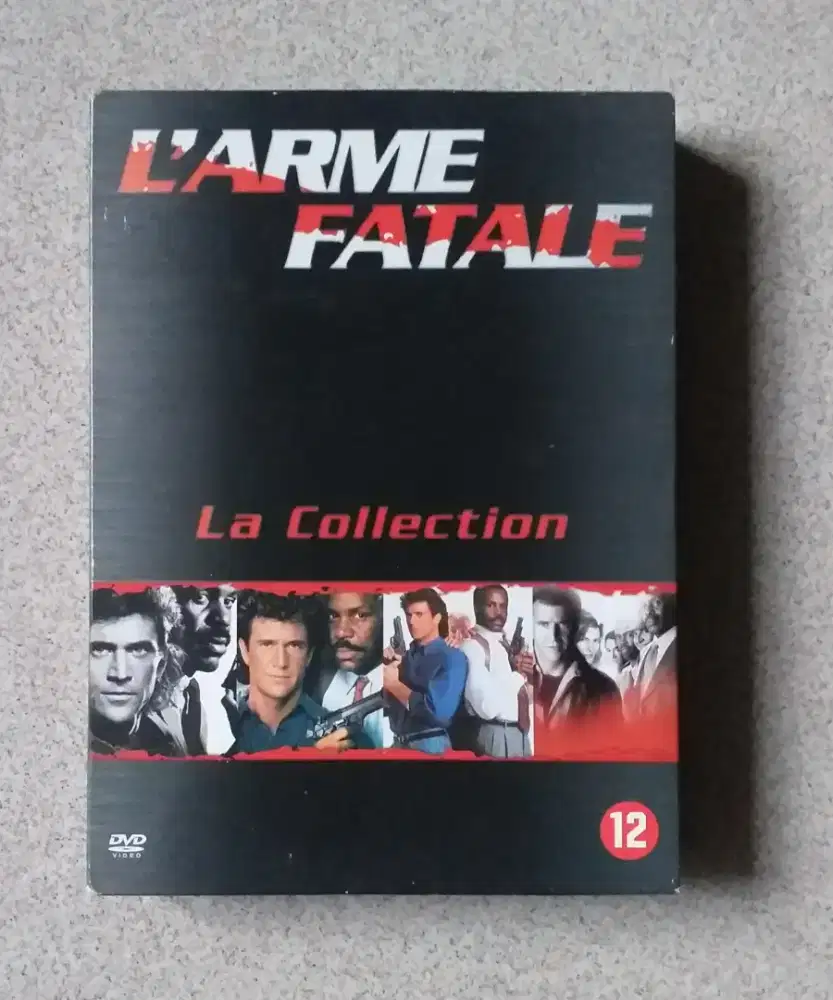 Dvd Boxset Lethal Weapon 1-4.