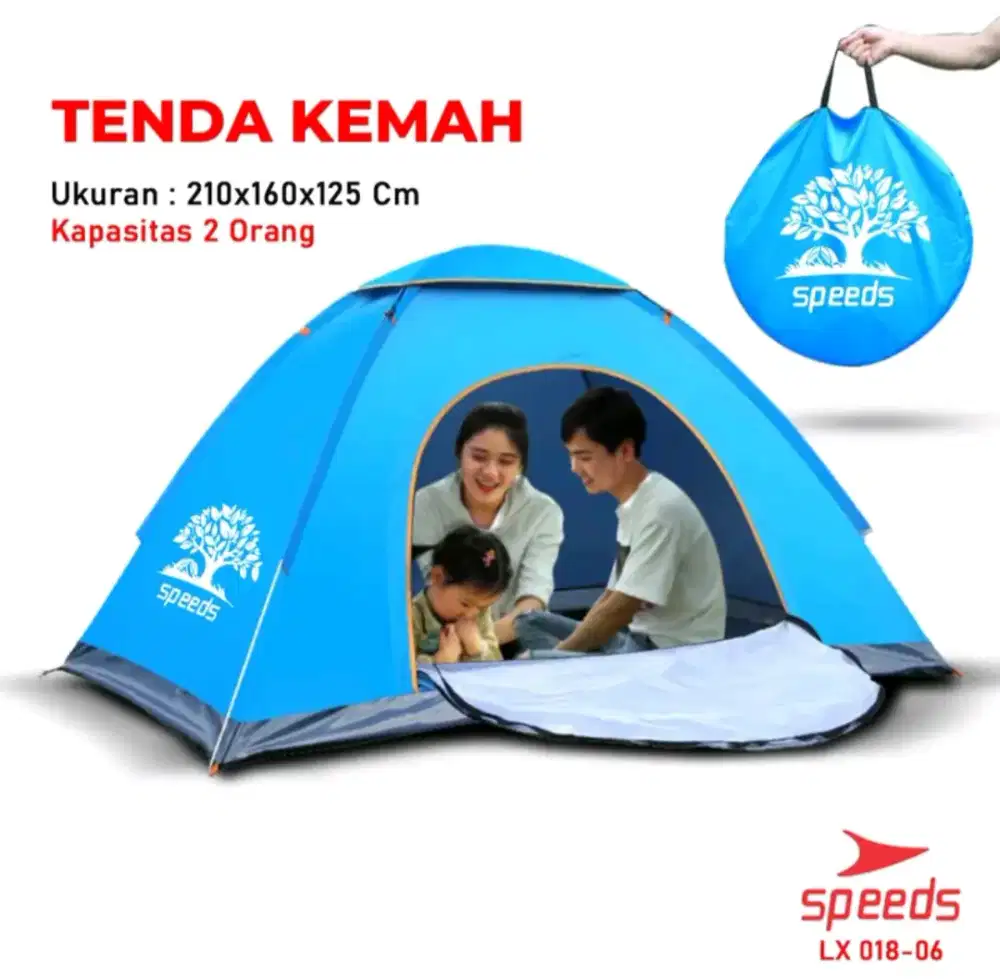 Tenda camping merek speeds