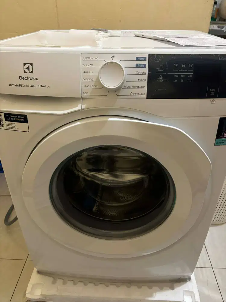 MESIN CUCI 8KG ELECTROLUX EWF8004E3WB