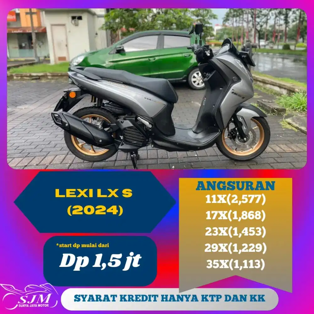 YAMAHA LEXI S 2025 MESIN HALUS