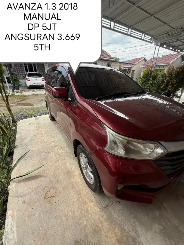 TOYOTA AVANZA 1.3 2018 MANUAL MULUS ISTIMEWA JUAL CEPAT