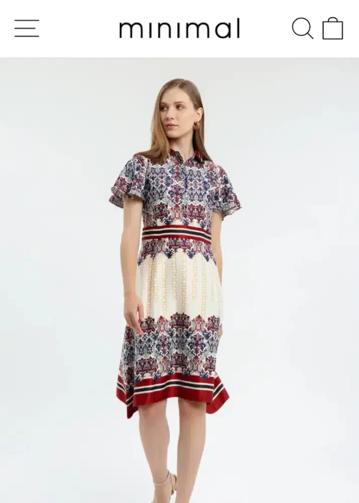 Dress Minimal motif