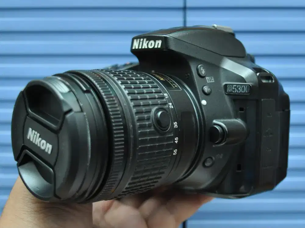 Kamera nikon D5300 lensa 18-55mm afp
