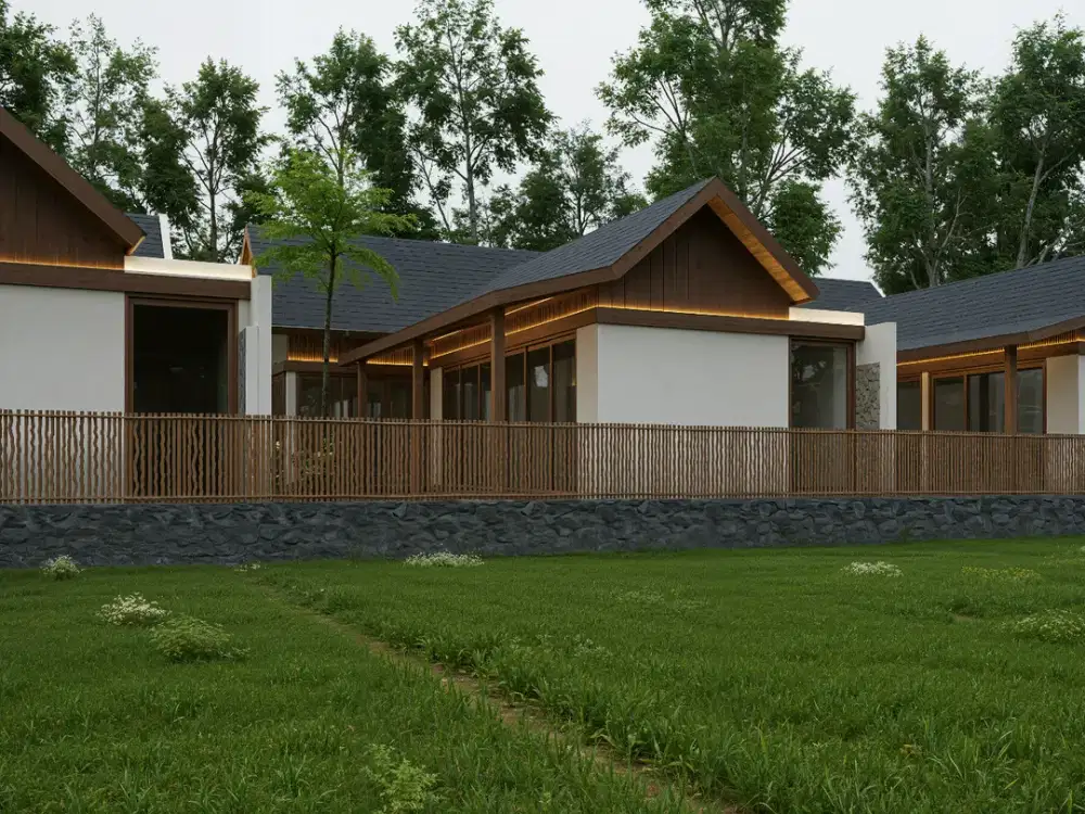 Dijual Villa Private Pool Eksklusif Jogja Dekat UII Pemandangan Asri Sejuk