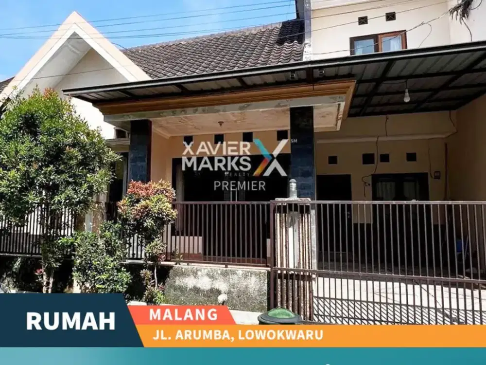 Dijual Rumah Murah Dekat UB di Jl Arumba Malang