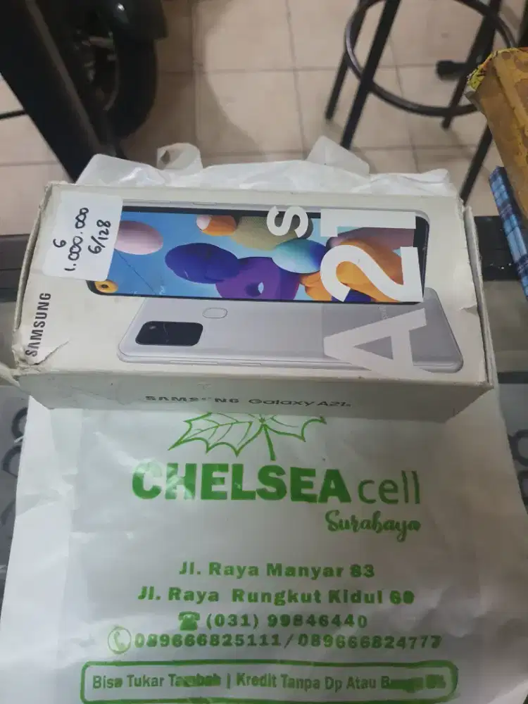 Murah hp samsung A21s 6/128 lkp, bs TT