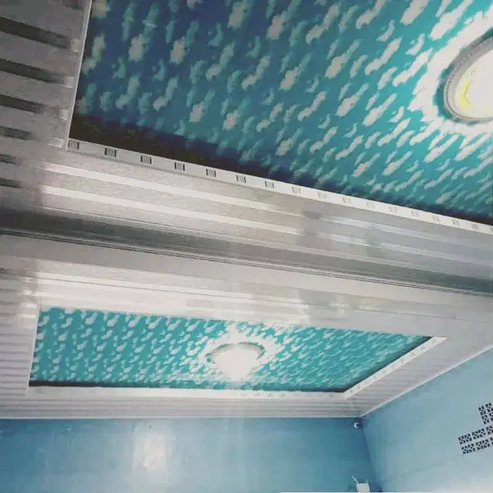 Sekat Plafon Partisi PVC GRC Gypsum Jasa Tukang Pasang Wall Moulding