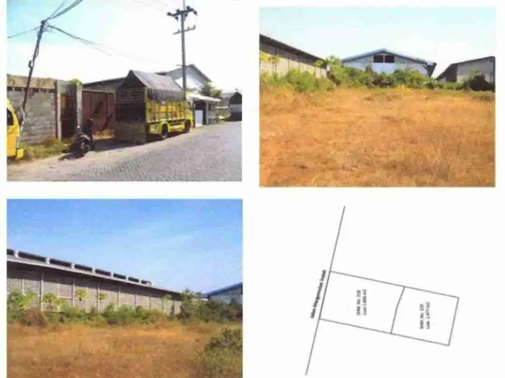 JUAL TANAH RAYA UTAMA MARGOMULYO INDAH LUAS 3000 AN SHM UTARA SUDAH URUG LANGKA CEPAT LAKU