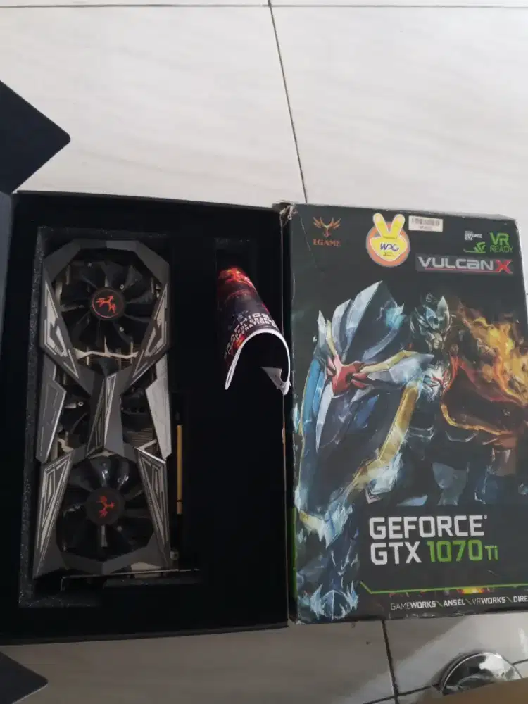 Vga gtx 1070ti vulcan x 8gb