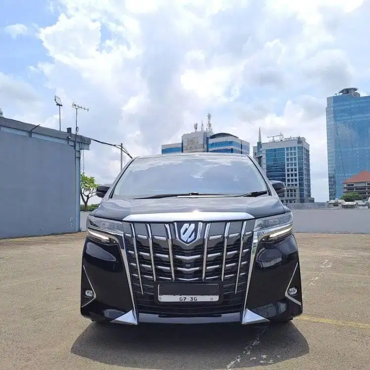 [Nik19] Toyota Alphard 2.5 G ATPM 2019 Hitam Pilot Seat