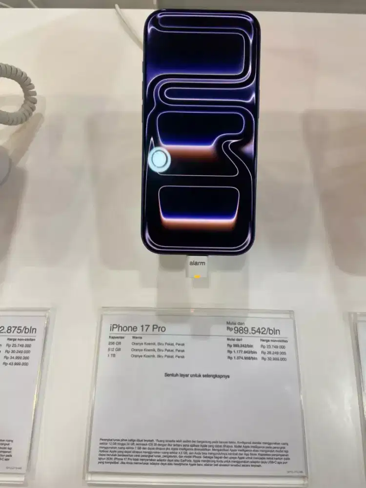 PROMO CICILAN BUNGA 0% IPHONE 17 PRO