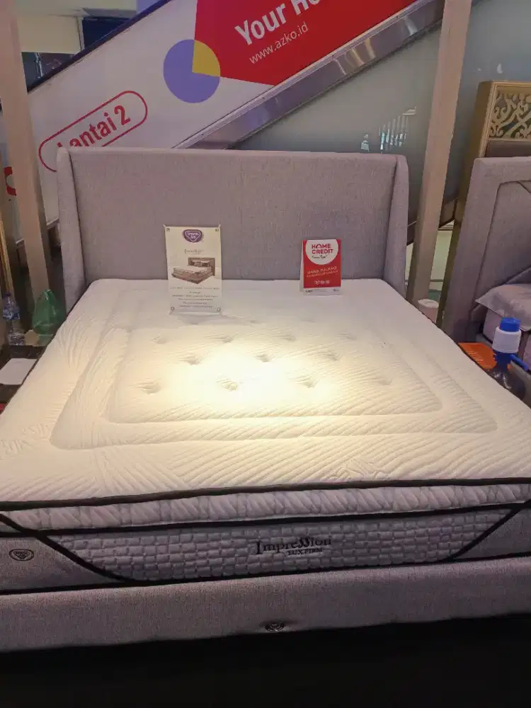 Springbed 2 type yg berbeda dgn ukuran yg sama 180x200