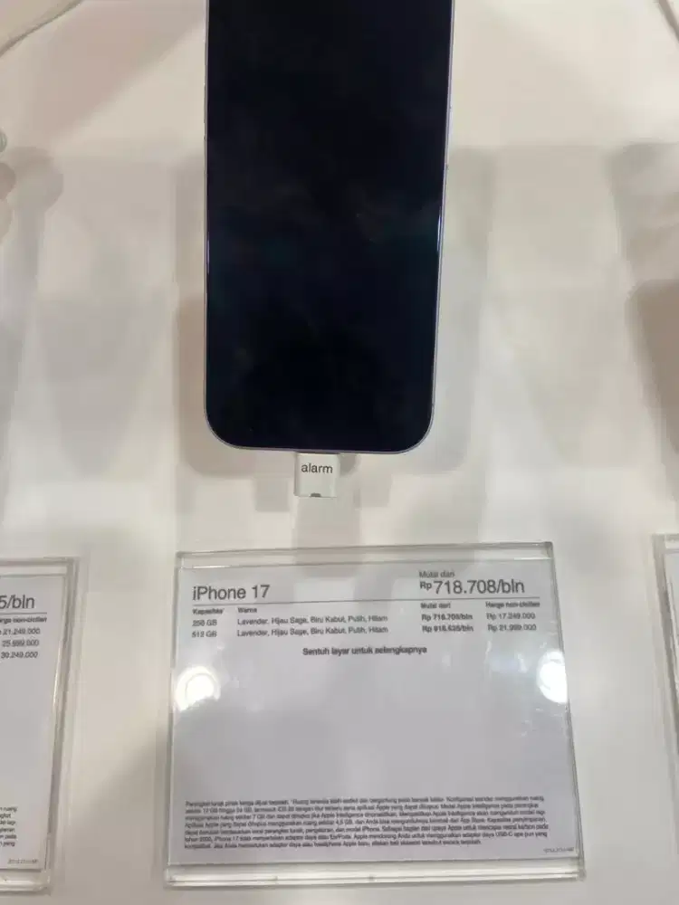 PROMO CICILAN BUNGA 0% IPHONE 17