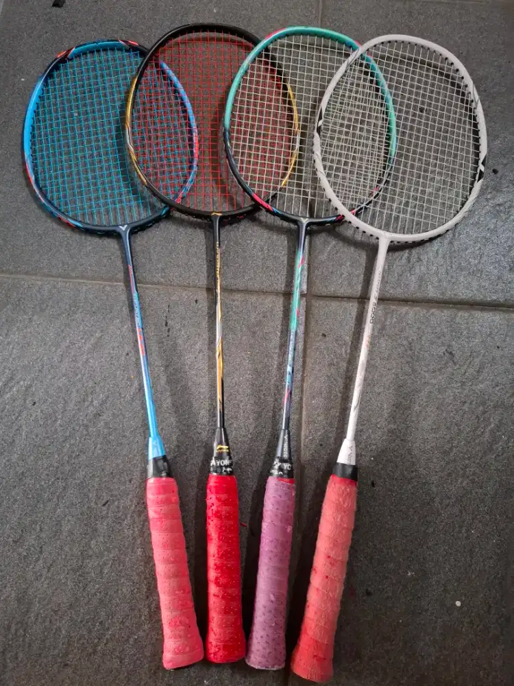 Raket badminton yonex lining victor