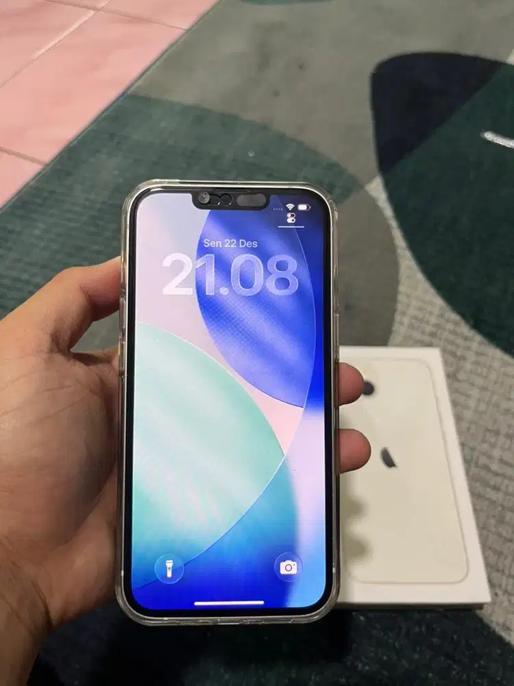 Iphone 13 starligh masih garansi Fullset No minus