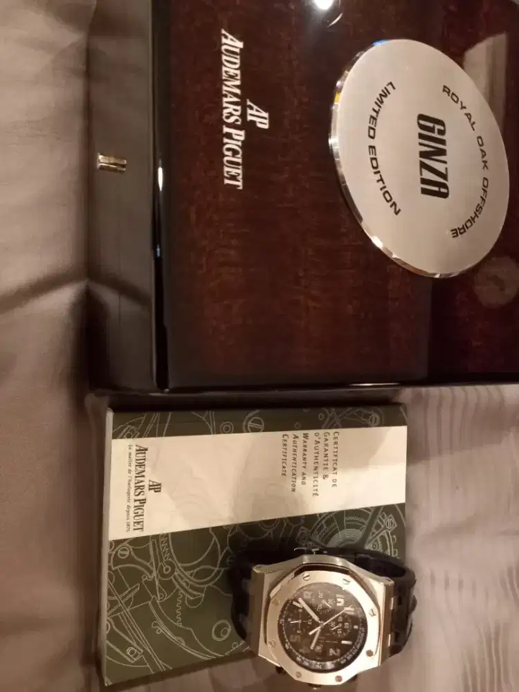Jam tangan watches Audemars Piguet Ap royal oak offshore GINZA Limited