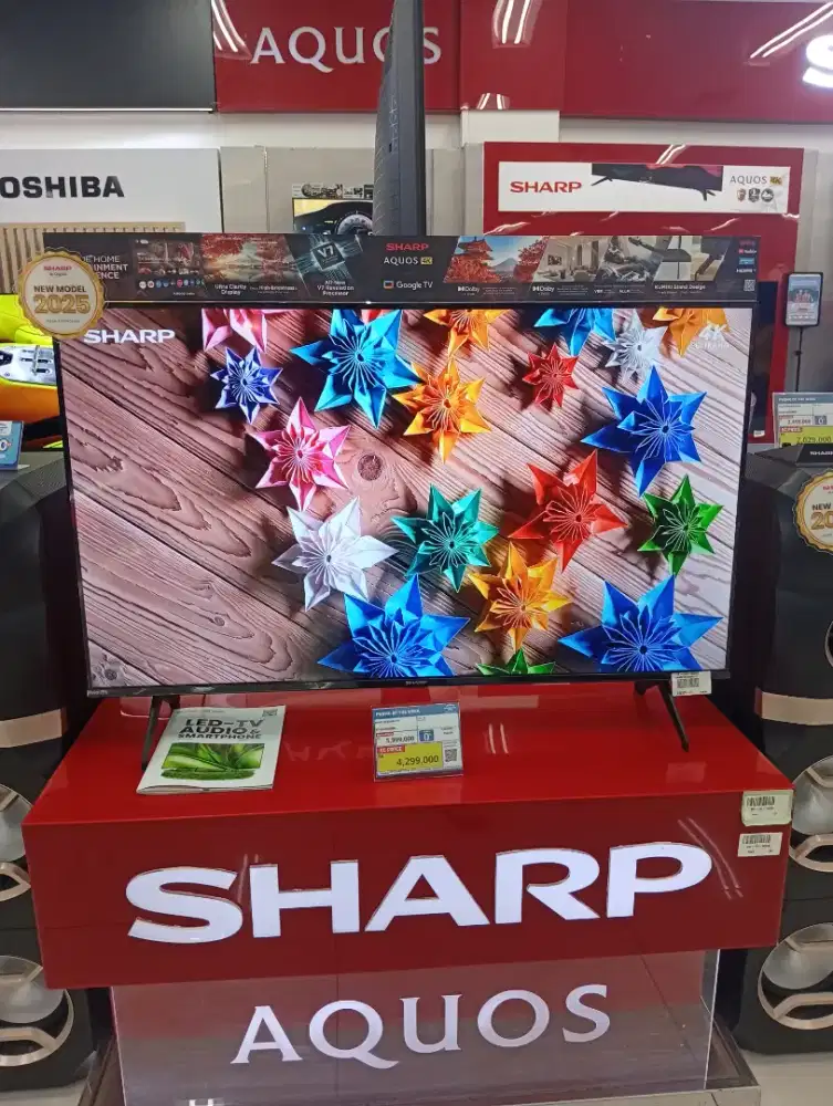 Cicilan TV Sharp 4K Google TV 43 inch