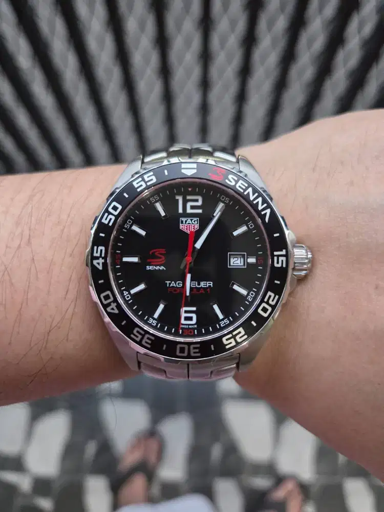 TAG Heuer Formula 1 Senna Black Dial Quartz