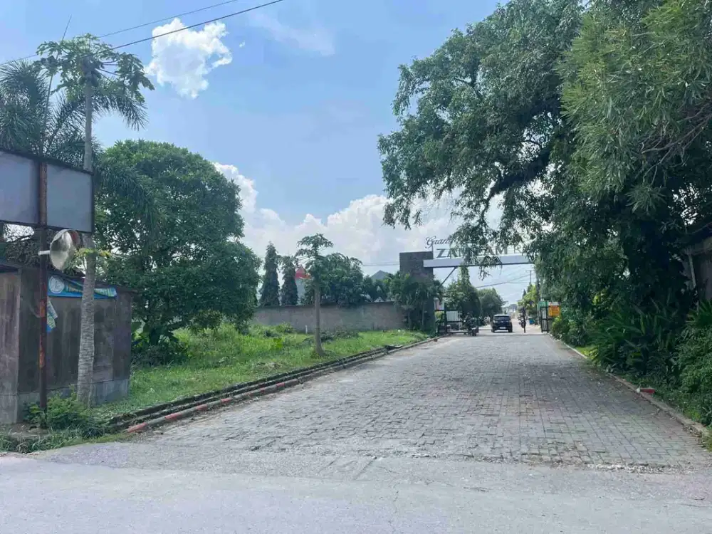 Tanah kavling untuk ruko