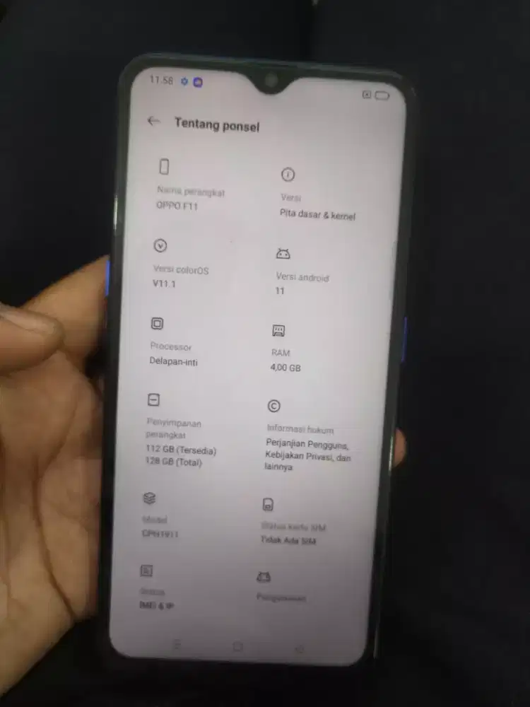 Oppo f11 4/128gb