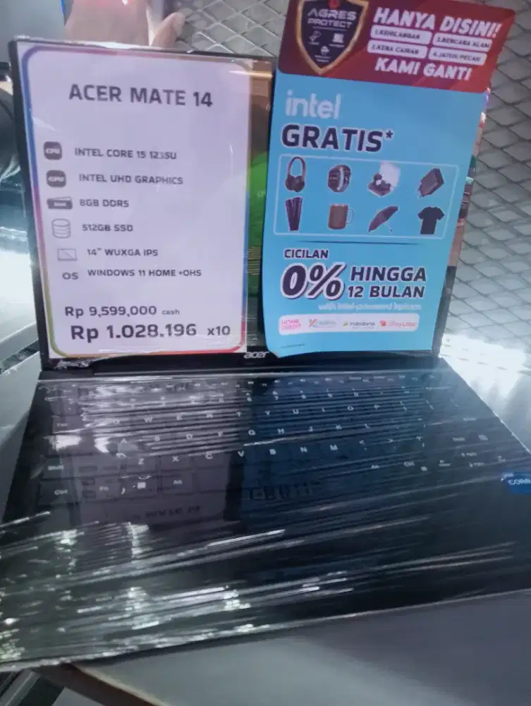 Cicilan Laptop pakai Home Credit cukup KTP saja bisa Free 1-2x cicilan