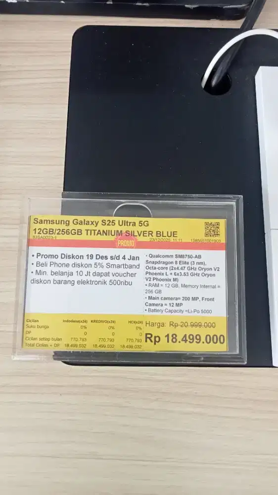 Cicilan triple zero samsung