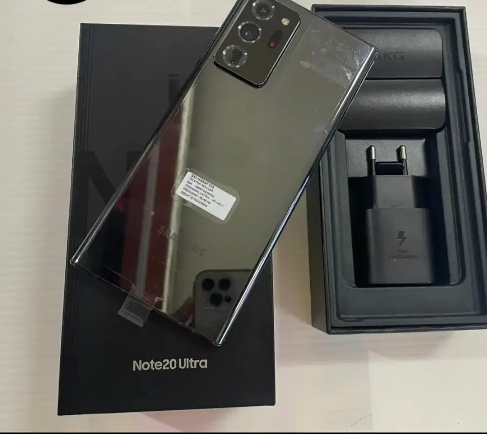 Murah hp samsung Note 20 ultra 8/256 lkp mulus, bs TT