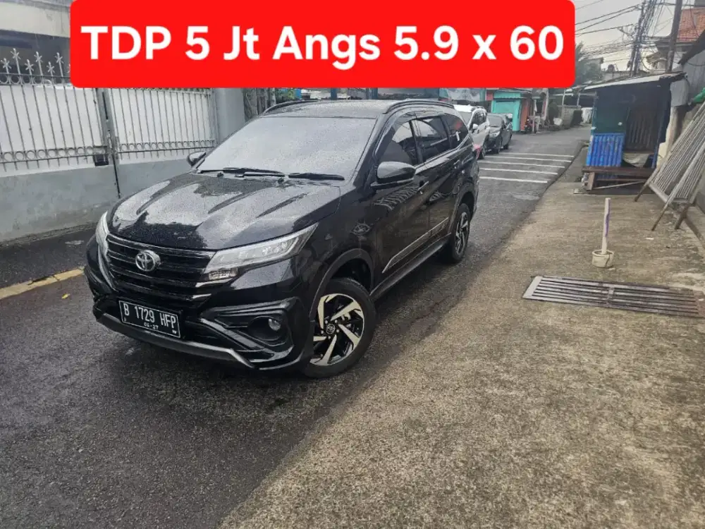 TDP 5Jt Angs Termurah All New Rush GR 2022 Matic Hitam LowKm Rasa Baru