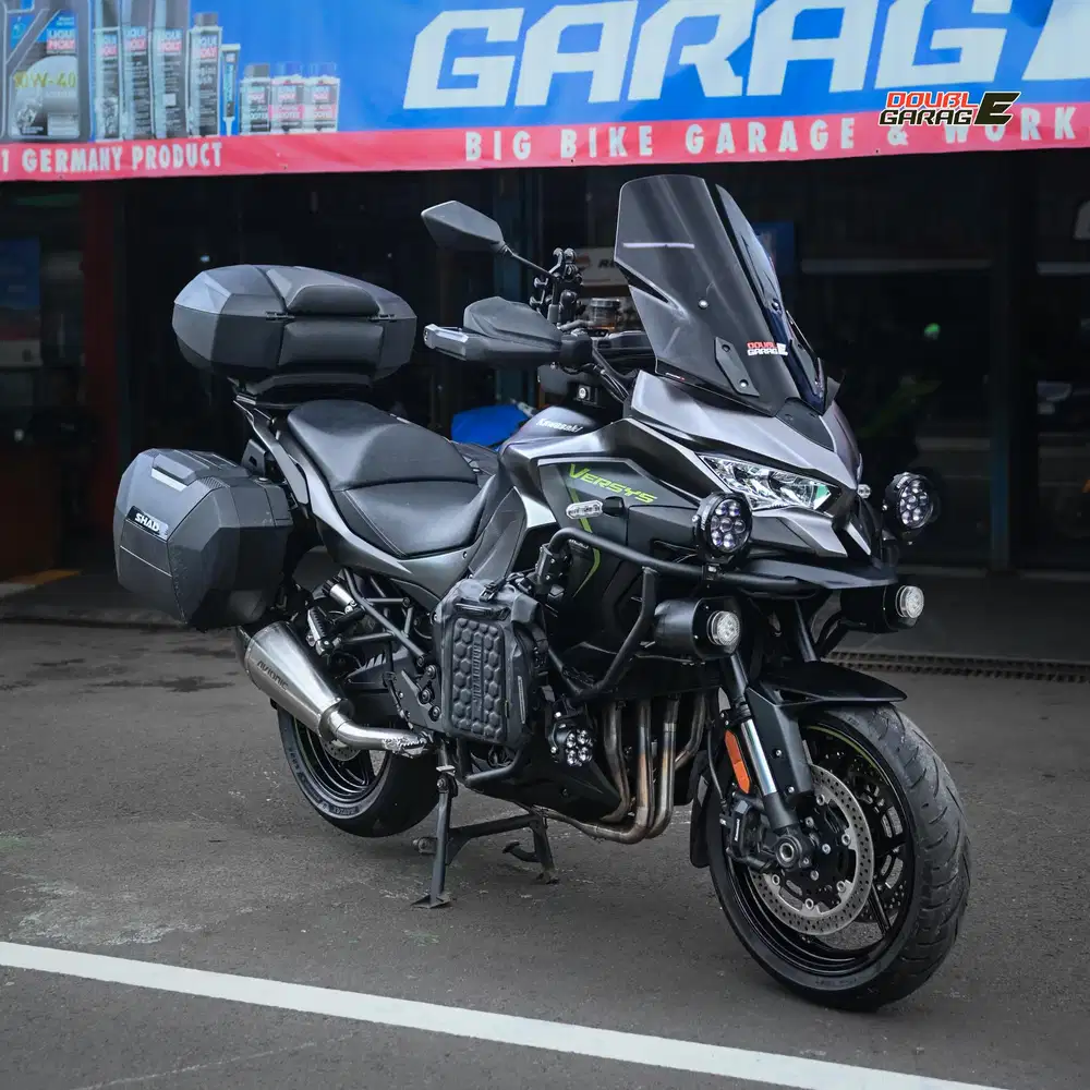 KAWASAKI VERSYS 1.100cc
‎NEW MODEL FULL ACCS HEDON
‎NIK 2024
‎