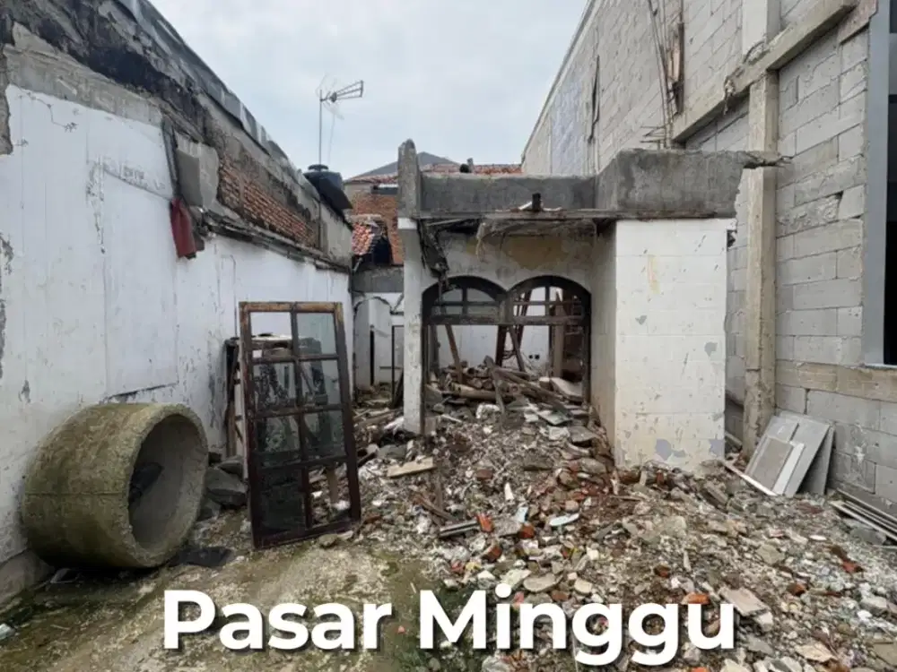 Tanah Siap Bangun area Pasar Minggu Jakarta Selatan