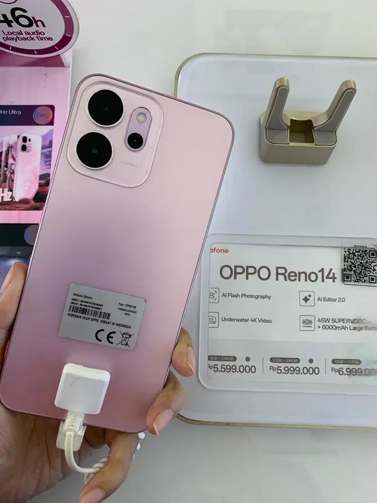 Promo Oppo Reno14 series daptkan paket data setahun