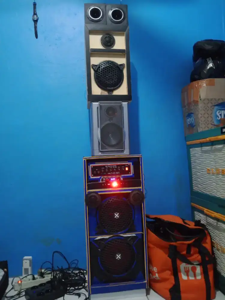 Speaker aktif rakitan