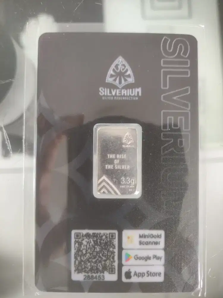 PERAK BATANGAN SILVERIUM 3,3 gr