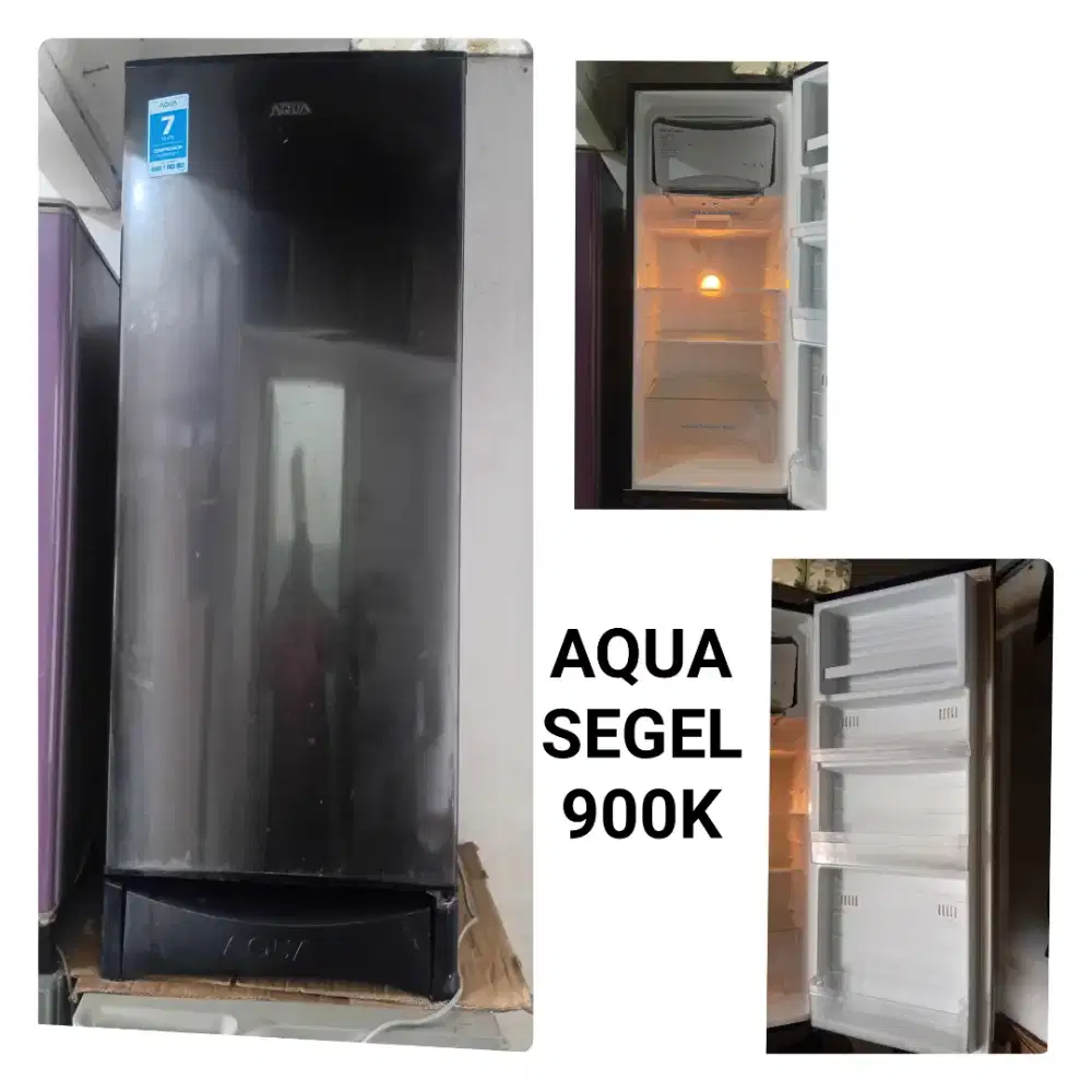 Kulkas AQUA bekas bergaransi