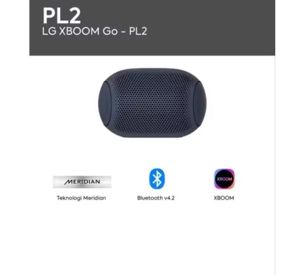 Speaker Bluetooth LG XBOOM GO PL2